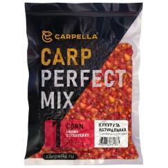 Карповый супермикс Carpella №1 кукуруза красная с ароматом клубники 1 кг