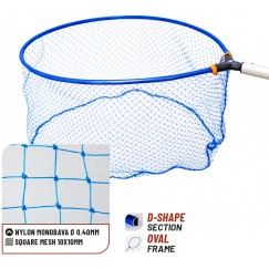 Голова подсачека Colmic Nylon 040 55x46 см