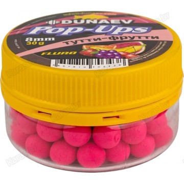 Бойлы Dunaev Pop-Up Тутти-Фрутти 8 мм, 30 г
