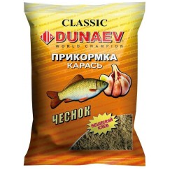 Прикормка Dunaev Classic Карась Чеснок (красная) 0.9 кг
