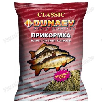 Прикормка Dunaev Classic Карп Горох (красная) 0.9 кг