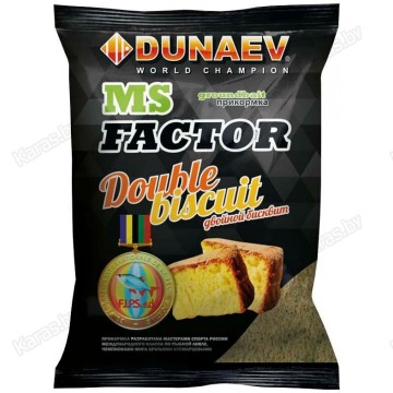 Прикормка Dunaev MS Factor Бисквитный взрыв (желтая) 1кг