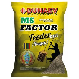 Прикормка Dunaev MS Factor Фидер (коричневая) 1кг