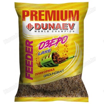 Прикормка Dunaev Premium Фидер Озеро (желтая) 1кг