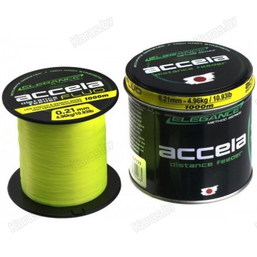 Леска Elegance Method Accela Distance Feeder Fluo 1000 м