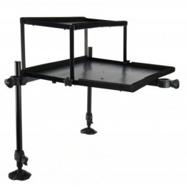 Стол навесной алюминиевый Elegance Feeder Pro двухярусный 67х50/63х26см