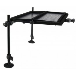 Стол навесной алюминиевый Elegance Feeder Pro двухярусный 67х50/63х26см