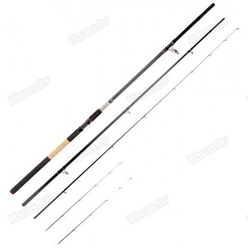 Удилище фидерное F-Fishing Axis River 3.3 м, углеволокно, тест: до 150 г, 278 г