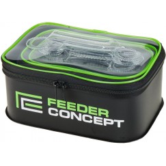 Набор емкостей для прикормки и насадки Feeder Concept EVA с крышкой 3 шт (набор 270х170х100 мм)
