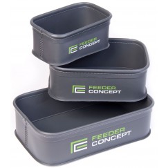 Набор емкостей для прикормки и насадки Feeder Concept EVA 3 BOX SET