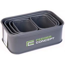 Набор емкостей для прикормки и насадки Feeder Concept EVA 5 BOX SET