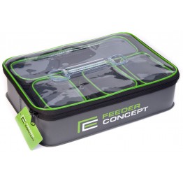 Набор емкостей для прикормки и насадки Feeder Concept EVA 5 BIG ZIP BOX SET
