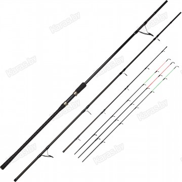 Удилище фидерное Feeder Concept Distance Black Extra Heavy 180, углеволокно, 3.9 м, тест: 100-180 гр , 334 г