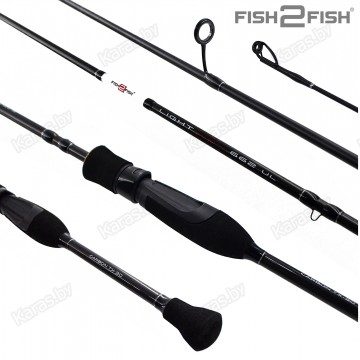 Спиннинг Fish2Fish Light Plus UL, углеволокно, 2.00 м, тест: 1.5-8 г, 69 г
