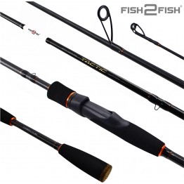 Спиннинг Fish2Fish Tactick ML, углеволокно, 2.40 м, тест: 5-20 г, 155 г