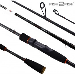 Спиннинг Fish2Fish Twitch Line M, углеволокно, 2.00 м, тест: 7-35 г, 121 г