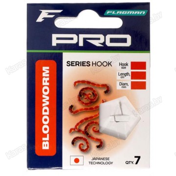 Готовые поводки Flagman Pro Bloodworm