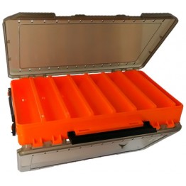 Коробка для приманок двухсторонняя Helios HS-XD-31 27x19x5 см