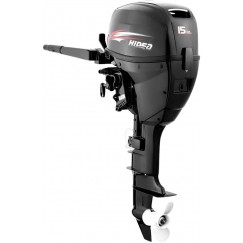 Лодочный мотор 4-тактный бензиновый Hidea HDBF15 HES-IB PRO (мощность 20 л.с., выносной бак 24 л)