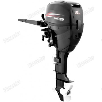 Лодочный мотор 4-тактный бензиновый Hidea HDBF15 HES-IB PRO (мощность 20 л.с., выносной бак 24 л)