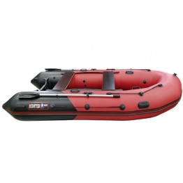 Надувная 4-х местная ПВХ лодка Hunter 350 ПРО (НДНД)