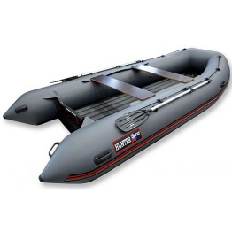 Надувная 5-местная ПВХ лодка Hunter 390 А (НДНД)