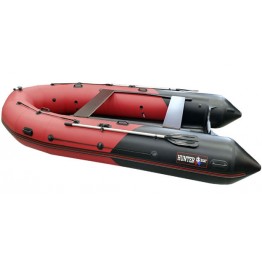 Надувная 6-местная ПВХ лодка Hunter 420 ПРО (НДНД)