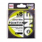 Леска плетёная Number ONE Point UL х8 Multicolor 150 м