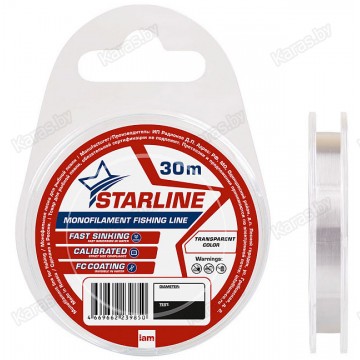 Леска монофильная Starline 30 м