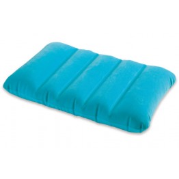 Надувная подушка Intex 43 х 28 х 9 см (голубой)