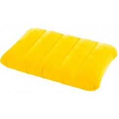 Надувная подушка Intex 43 х 28 х 9 см (жёлтый)