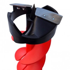 Шнек пластиковый KDF Gepard 130R под шуруповерт