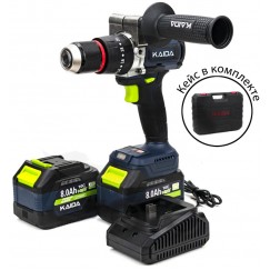 Шуруповерт-электробур Kaida BID-2 130 Нм, 21V, 2х8Ah