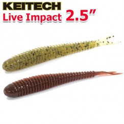 Слаги Keitech Live Impact 2.5"