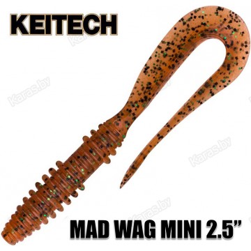 Твистеры Keitech Mad Wag Mini 2.5"