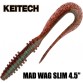 Твистеры Keitech Mad Wag Slim 4.5"