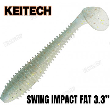 Виброхвосты Keitech Swing Impact Fat 3.3"
