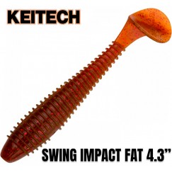 Виброхвосты Keitech Swing Impact Fat 4.3"