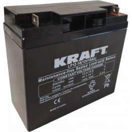 Аккумулятор для эхолота Kraft 12V, 18Ah