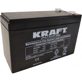 Аккумулятор для эхолота Kraft 12V, 7Ah
