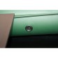 Надувная 2-ух местная ПВХ лодка Лоцман С-240 ЖС (жесткая слань, зеленая)