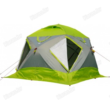 Палатка зимняя Лотос КубоЗонт 4 Компакт Термо (2.60x2.60x2.15 м, модель 2022 года)