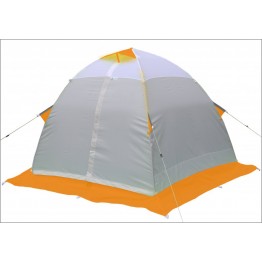 Палатка зимняя Лотос 2 оранжевая (2.40x2.30x1.50 м)