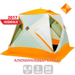 Палатка зимняя Лотос Куб Классик А8 оранжевая (2.10x2.10x1.80 м)