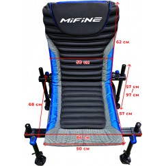 Кресло фидерное Mifine Vulcan 55090 D-36 мм