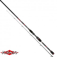 Спиннинг Mikado Nihonto Red Cut Perch 180, углеволокно, штекерный, 1.8 м, тест: 3-15 г, 99 г