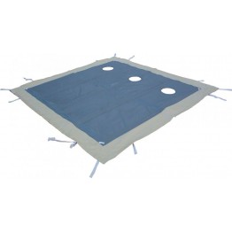 Универсальный пол Митек Куб 1 с 3 лунками для зимней палатки (1.8x1.8 м)