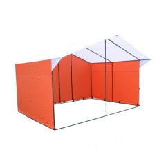 Торговая палатка Митек Домик 4.0x3.0м К (квадратная трубка 20х20мм)