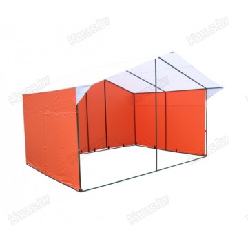 Торговая палатка Митек Домик 4.0x3.0м К (квадратная трубка 20х20мм)