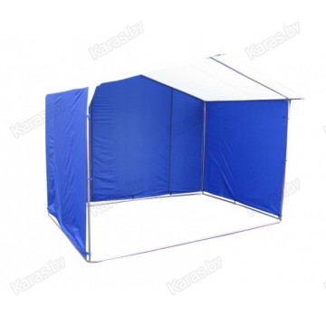 Торговая палатка Митек Домик 4.0x3.0м K (квадратная трубка 20х20мм, ПВХ)